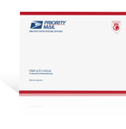 Image of USPS Priority mail envelope plus small box and large box