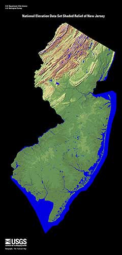 NED Shaded Relief