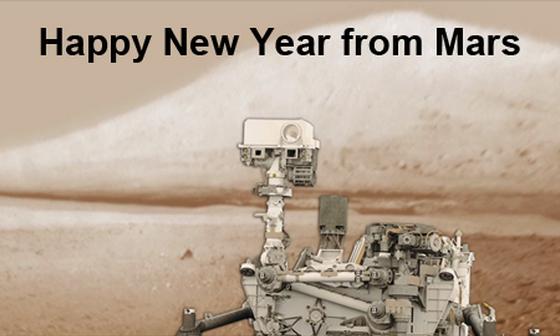 read the article 'From Mars Curiosity to Times Square: Happy New Year'