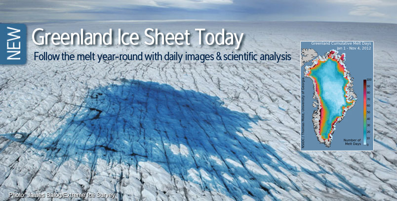 Greenland Ice Sheet Today