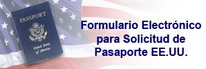 Formulario Electrónico Solicitud Pasaporte EE.UU.