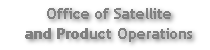 Office of Satellite and Product Operations banner image and link to OSPO