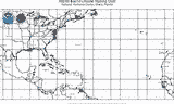 Atlantic tracking chart