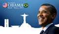 Logo da visita do presidente Obama ao Brasil