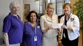 photo of Members of the Ladies Auxiliary Military of the Purple Heart