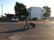 G-14 conducted a "field day" which consisted of cleaning up around our building on October 7, 2011. The Marines did a great job and were able to start their holiday weekend a little early. 