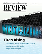 ORNL Review Cover