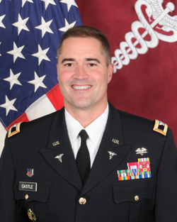 COL Christopher M. Castle, Commander of the Dwight David Eisenhower Army Medical Center