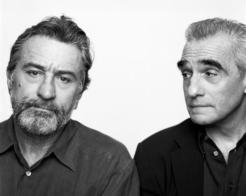 Martin Scorsese with Robert De Niro