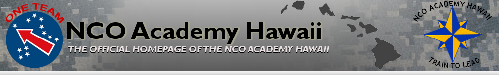 NCO Academy Hawaii Banner