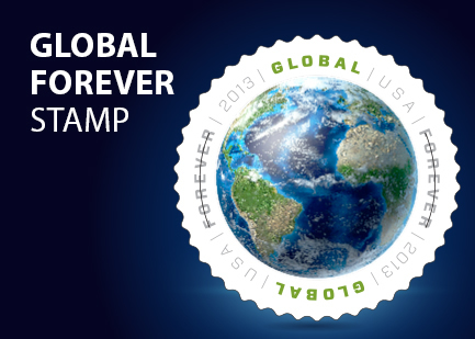 Global Forever stamp