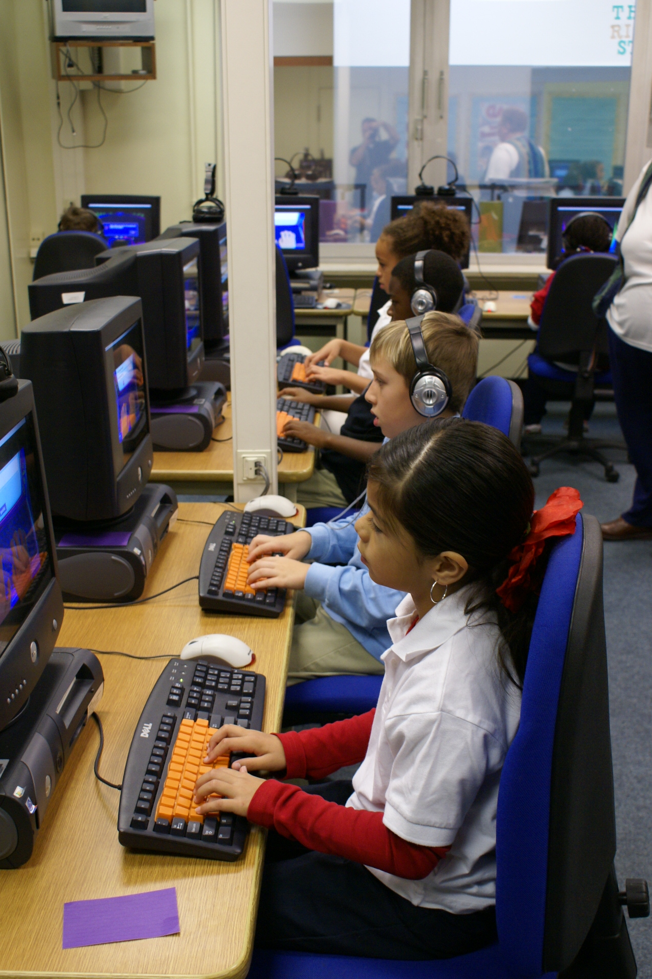 Students in Computer Lab