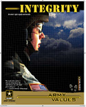 Integrity - 2007 Army Values poster