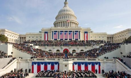 2009 inauguration on Capitol Hill