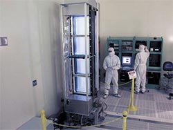 Optical Switch Tested in Cleanroom 