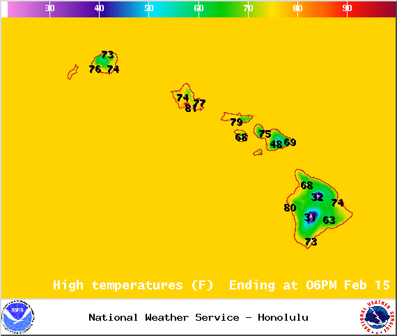 Graphical Forecast Map