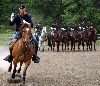 Guards rotating during a demonstration on Fort Riley