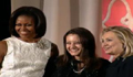 First Lady Michelle Obama, Turkey's Awardee Savak Pavey and Secretary of State Hillary Rodham Clinton (Photo: Department of State)