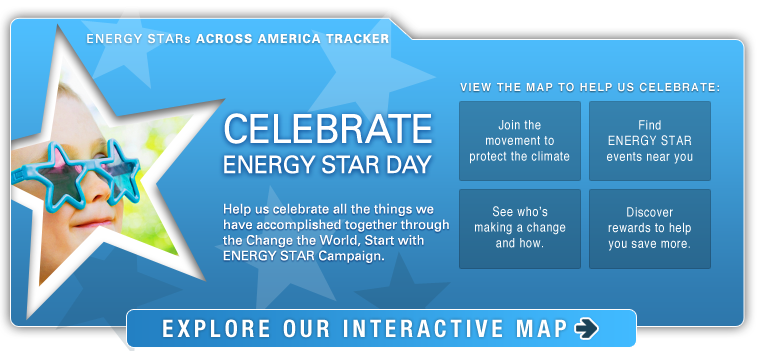 Celebrate ENERGY STAR Day.