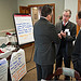 Oscar Gonzales, Jr. (left), Deputy Assistant Secretary for Administration, John Villamil-Casanova (center), Executive Vice President and Chief Information Officer ASPIRA, Inc. and Roger Rivera (right), President and Founder, National Hispanic Environmental Council discuss topics covered at the United States Department of Agriculture Hispanic Roundtable