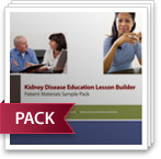 Kidney Disease Education Lesson Builder: Patient Materials Sample Pack