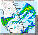 Local Radar for Melbourne, FL - Click to enlarge