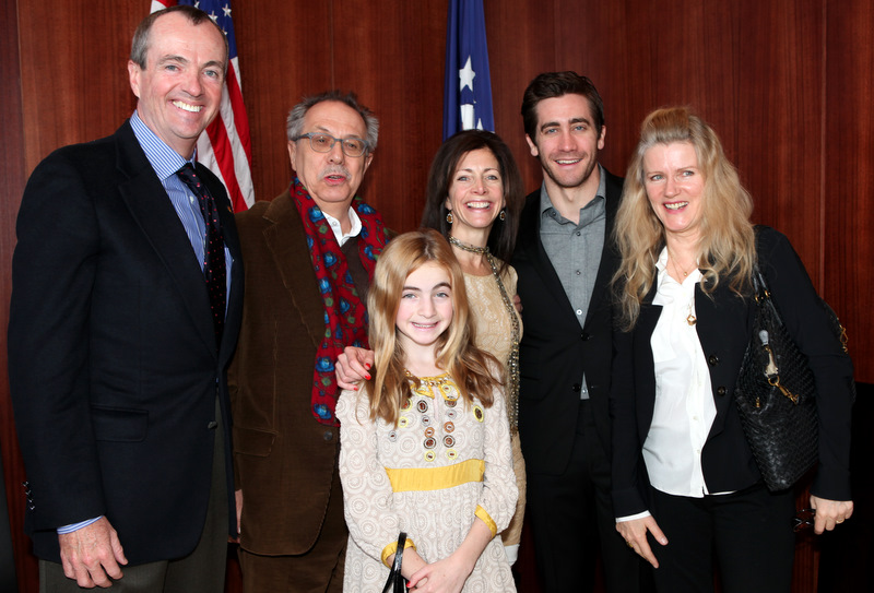 Botschafter Murphy mit seiner Frau Tammy, Dieter Kosslick, Jake Gyllenhaal und Barbara Sukowa
