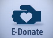 Edonate hand and heart illustration