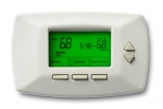 A digital programmable thermostat set for energy savings during the heating season can save energy and money. | Photo courtesy of ©iStockphoto/burwellphotography