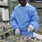 A lab technician sorts patient sputum samples, saliva mixed with mucus or pus expectorated from the lungs and respiratory passages – to be used for TB and MDR-TB testing in Uganda’s Candidate Supranational Reference TB Lab in Kampala, Uganda.