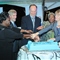 Cutting the ceremonial 50th cake during USAID EA’s celebration of USAID’s 50th Anniversary.