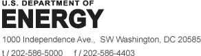 U.S. Department of Energy Logo