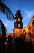 Lighthouse at Fort Jeffereson National Monument, Florida in 1994