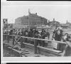 Immigrants landing at Ellis Island