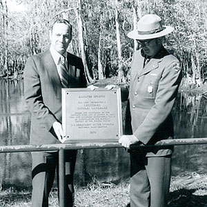 Dedication Ceremony at Manatee Springs, FL – 1971