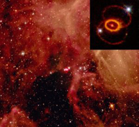Supernova 1987A image
