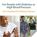 An image of the Get Checked for Kidney Disease brochure cover