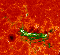 TRACE solar flare