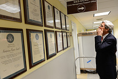 Secretary Kerry Reads Award Citations