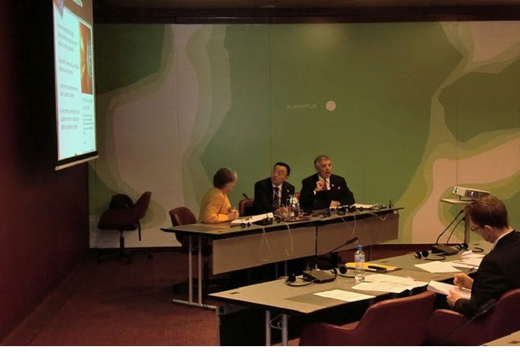 Dr Jack Hayes addresses WMO Meeting on Global Preparedness for Space Weather Hazards