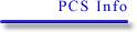 PCS Information - External Link