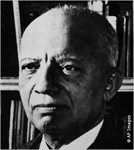 Close-up of Carter G. Woodson (AP Images)