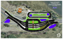 This rendering shows the final plans for the new Visitor Center and traffic flow at the LaSalle Avenue Gate at Langley Air Force Base, Va. Construction will close the gate for approximately six months. (Graphic courtesy of 633rd Civil Engineer Squadron)
