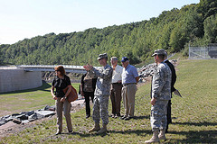 Touring Prompton Dam