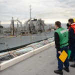 USNS Supply helps the U.S. Navy carriers stand the watch