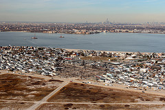 December 6, 2012 Flyover view of Breezy Point, New York