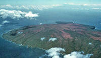 Aerial photo of Kahoolawe Island