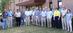 [image:] Scientific staff and cooperators of the Research Work Unit at the lab in Durham, NH.