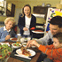 Family Eating a Meal Together