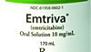 Emtriva Bottle